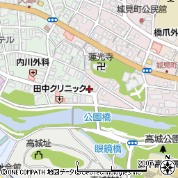 長崎県諫早市城見町17-11周辺の地図