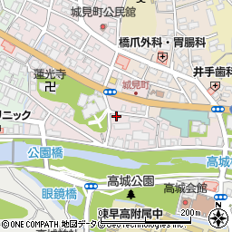 長崎県諫早市城見町20-33周辺の地図
