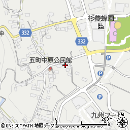 熊本県熊本市北区貢町822周辺の地図