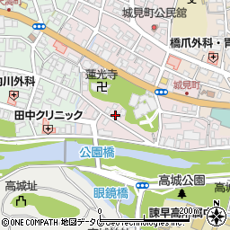 長崎県諫早市城見町16-21周辺の地図