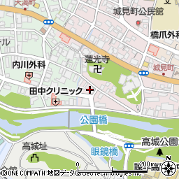長崎県諫早市城見町17-5周辺の地図