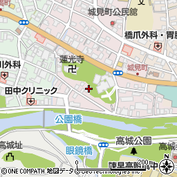 長崎県諫早市城見町16-19周辺の地図