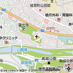 長崎県諫早市城見町15-19周辺の地図