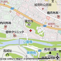 長崎県諫早市城見町16-23周辺の地図