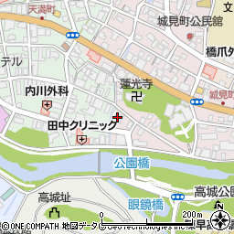 長崎県諫早市城見町17-3周辺の地図