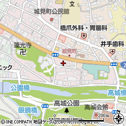 長崎県諫早市城見町22-16周辺の地図