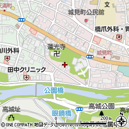 長崎県諫早市城見町16-22周辺の地図