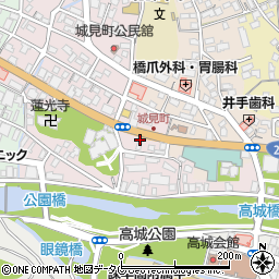 長崎県諫早市城見町22-4周辺の地図