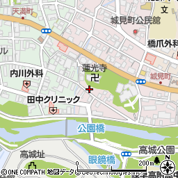 長崎県諫早市城見町16-27周辺の地図