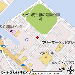 株式会社黒岩商店　時津営業所周辺の地図