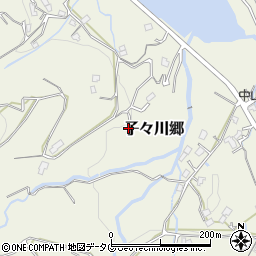 長崎県西彼杵郡時津町子々川郷2752周辺の地図