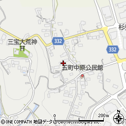 熊本県熊本市北区貢町1004周辺の地図