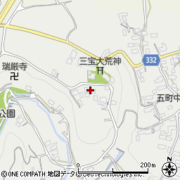 熊本県熊本市北区貢町1151-1周辺の地図