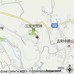熊本県熊本市北区貢町1152-1周辺の地図