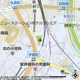 長崎県諫早市宇都町5周辺の地図