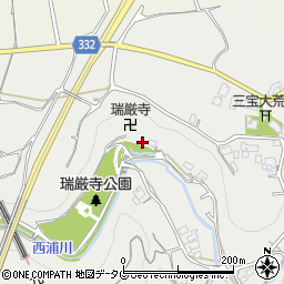 熊本県熊本市北区貢町1424周辺の地図