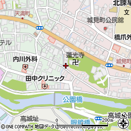 長崎県諫早市城見町16-30周辺の地図