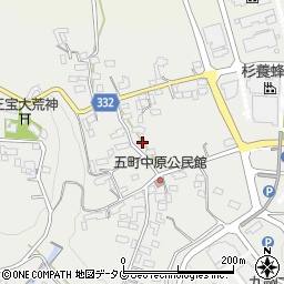 熊本県熊本市北区貢町1017周辺の地図