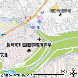 長崎県建設産業労働組合諫早支部周辺の地図