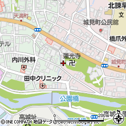 長崎県諫早市城見町16-33周辺の地図