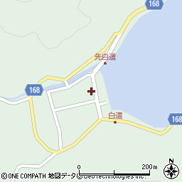 多賀真珠五島養殖場周辺の地図