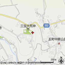 熊本県熊本市北区貢町1104周辺の地図
