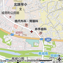 井上　京染店周辺の地図
