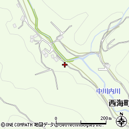 長崎県長崎市西海町3640周辺の地図