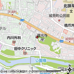 長崎県諫早市城見町16-34周辺の地図