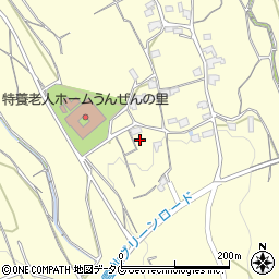 長崎県雲仙市瑞穂町古部乙422周辺の地図