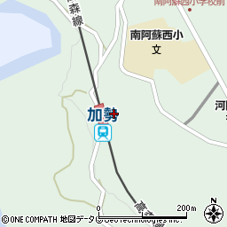 熊本県阿蘇郡南阿蘇村河陽1835周辺の地図