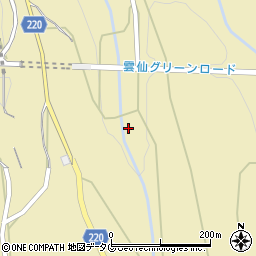 長崎県雲仙市瑞穂町伊福乙2009周辺の地図