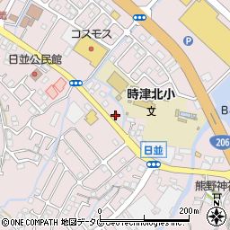 リンガーハット長崎時津店周辺の地図