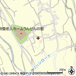 長崎県雲仙市瑞穂町古部乙419-1周辺の地図