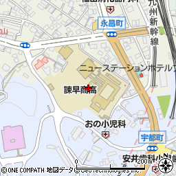 長崎県諫早市宇都町8周辺の地図