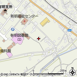 長崎県島原市有明町大三東戊1364周辺の地図