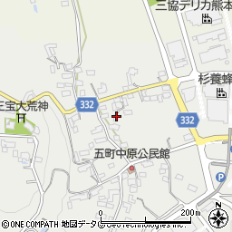 熊本県熊本市北区貢町1030周辺の地図
