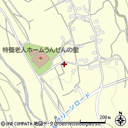 長崎県雲仙市瑞穂町古部乙423周辺の地図