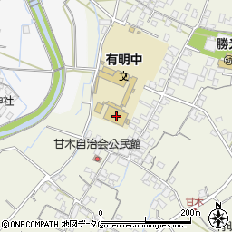長崎県島原市有明町大三東戊1569周辺の地図