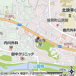 長崎県諫早市城見町14-10周辺の地図
