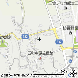 熊本県熊本市北区貢町1029周辺の地図