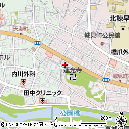 長崎県諫早市城見町14-1周辺の地図
