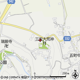 熊本県熊本市北区貢町1158周辺の地図