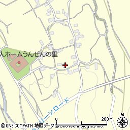 長崎県雲仙市瑞穂町古部乙357-3周辺の地図