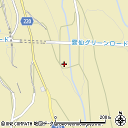 長崎県雲仙市瑞穂町伊福乙1856周辺の地図