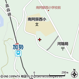 熊本県阿蘇郡南阿蘇村河陽1881周辺の地図