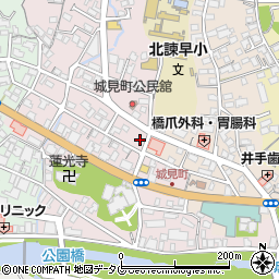 長崎県諫早市城見町26-8周辺の地図