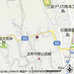 熊本県熊本市北区貢町1033周辺の地図