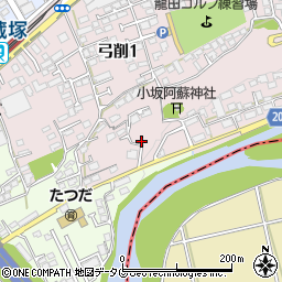 小坂南公園周辺の地図