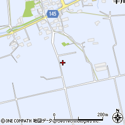 鍋島健二郎美容室周辺の地図